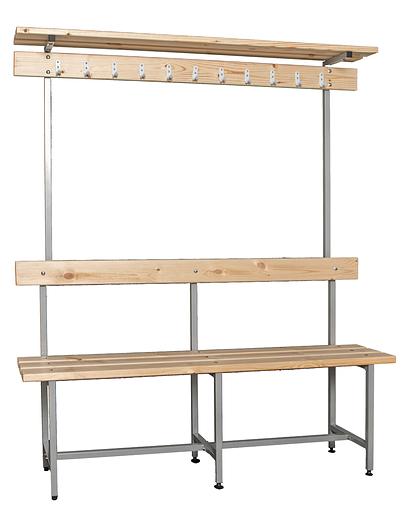 Скамья гардеробная, 395х2000х1765 мм фото 1