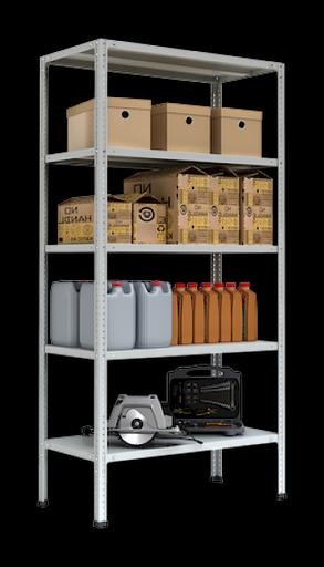 Стеллаж архивный металлический, 2000х700х300 мм, 4 полки (до 100 кг) фото 1