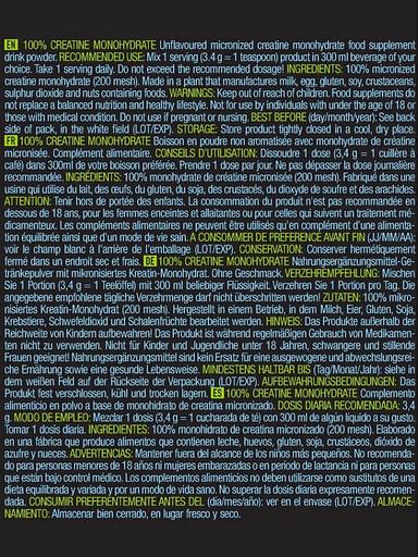 Креатин «100% Creatine Monohydrate» 300 г ОПТ фото 2