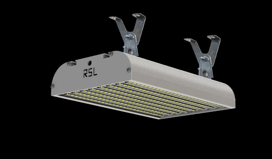 Светодиодный светильник RSL-Industrial-D-27-R поворотное крепл. КСС 120 фото 1