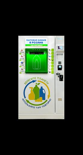 Торговый автомат для продажи бытовой химии в розлив Clean Box фото 1