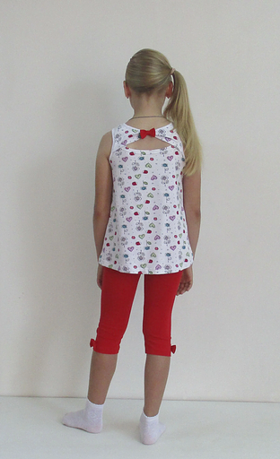 Комплект для девочки 2-х предметный 063/800н ОПТ фото 2