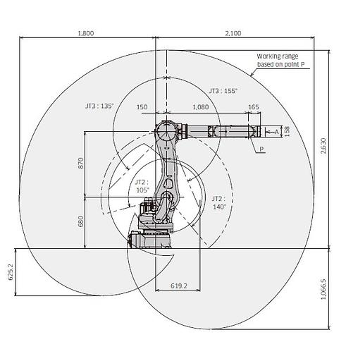 Промышленный робот Kawasaki RS080N фото 2