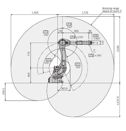 Промышленный робот Kawasaki RA020N фото 2