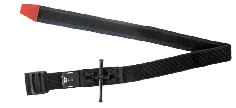 Жгут крoвooстaнaвливaющий ЖК-02-«Медплант» для временной остановки кровотечения при повреждении артериальных сосудов нижних и верхних конечностей с пряжкой и циферблатом (вид сложения 1) ОПТ фото 1