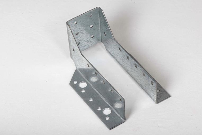 Опора бруса раскрытая облегченная 140x76 мм фото 1