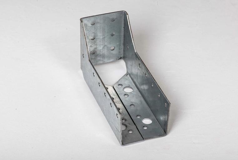 Опора бруса закрытая облегченная 140x76 мм фото 1