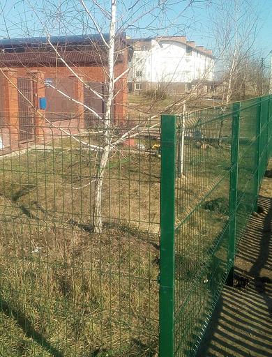 Столб 3D забора 40×60×2000×1,2 мм фото 4