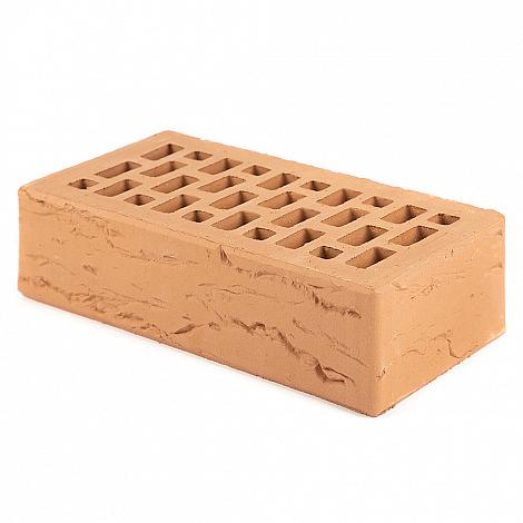 Кирпич лицевой керамический одинарный 1НФ М175 250х120х65 мм, глясе руст фото 1