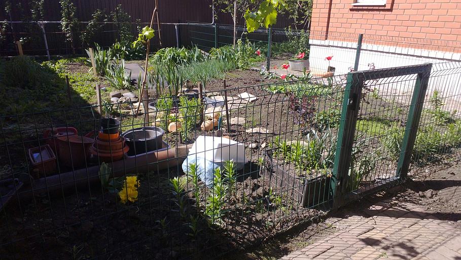 Калитка с задвижкой 1530×1000×4 мм для 3D забора фото 2