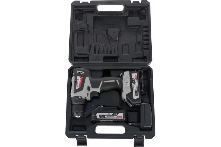 Бесщеточная профессиональная аккумуляторная двухскоростная дрель-шуруповерт Интерскол «МиниМакс» ДА-10/18 ОПТ фото 2