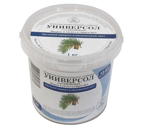 Удобрение Универсол «Хвойный» (4-19-35+4,1MgO+мэ) ОПТ фото 1