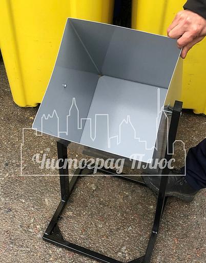 Урна уличная опрокидывающаяся фото 4