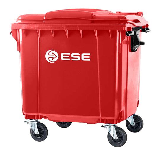 Евроконтейнер Ese 1100 л красный фото 1