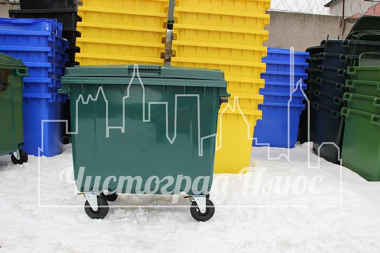 Евроконтейнер Sonmez Hammadde 660 л фото 4