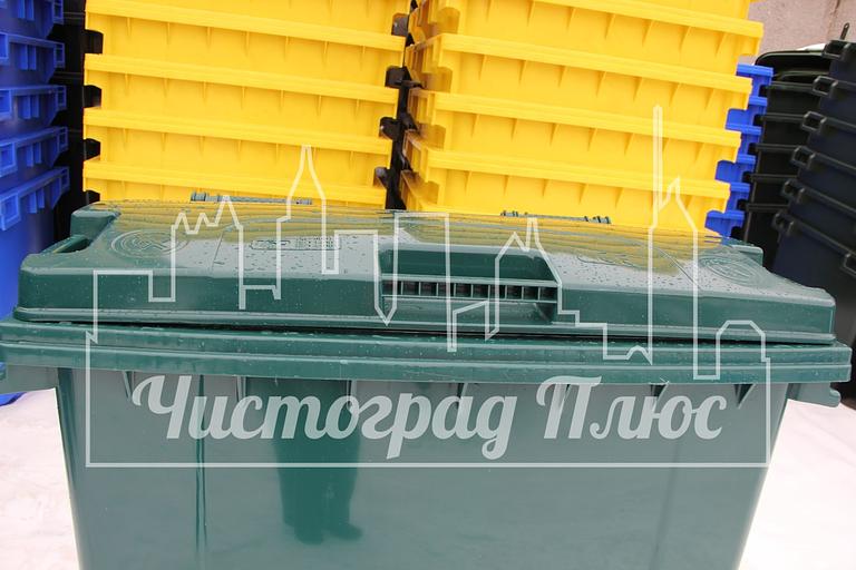 Евроконтейнер Sonmez Hammadde 660 л фото 6