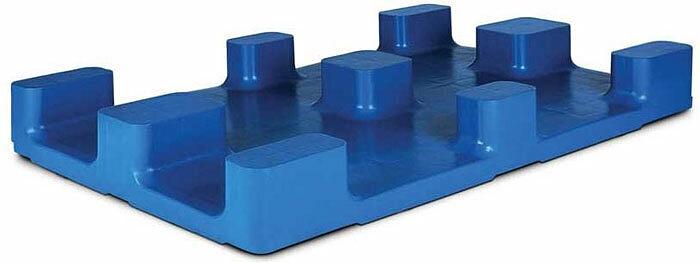 Пластиковый паллет 1200x800x130 фото 2