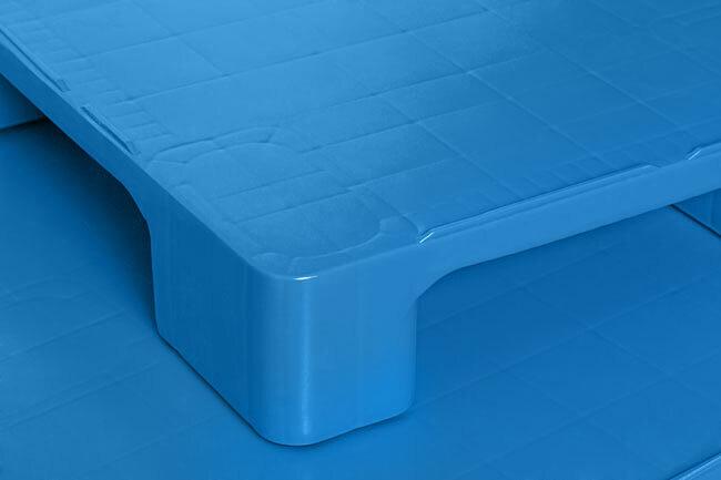 Пластиковый паллет 1200x800x130 фото 3