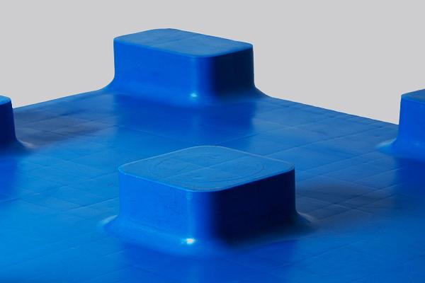 Пластиковый паллет 1200x1000x130 фото 2