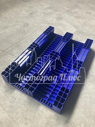 Пластиковый паллет LG тип 1 1200x800x150 желтый фото 4