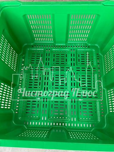 Ящик-поддон пластиковый 1120x1120x770 Apple box фото 3