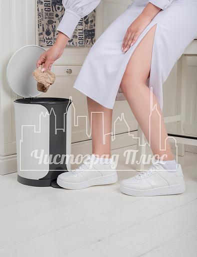 Бак пластиковый 18 л Stil с педалью фото 3