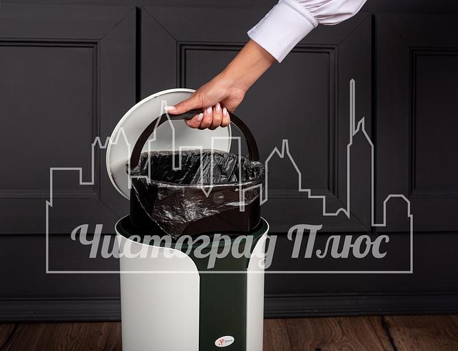 Бак пластиковый 18 л Stil с педалью фото 5