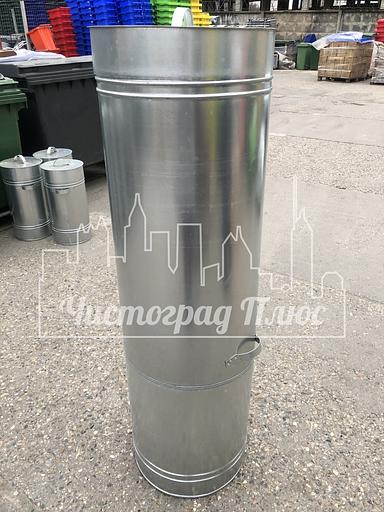 Контейнер с крышкой для люминесцентных ртутных ламп (d45, h150) фото 3