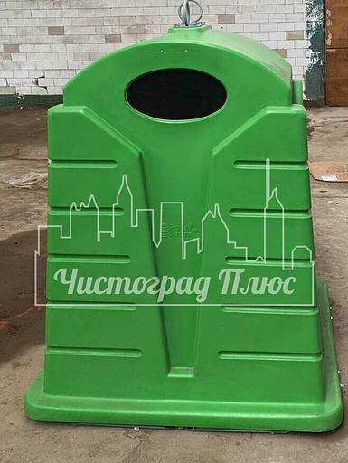 Контейнер-колокол для РСО 1200 л зеленый фото 4