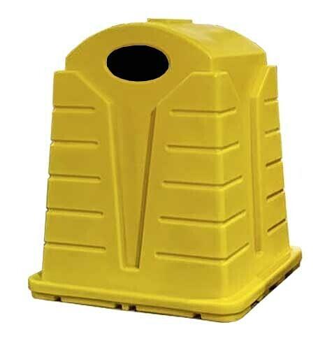 Контейнер-колокол для РСО 1200 л желтый фото 1