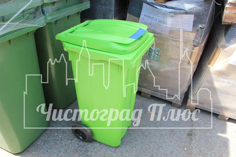 Евроконтейнер Razak 120 л салатовый фото 2