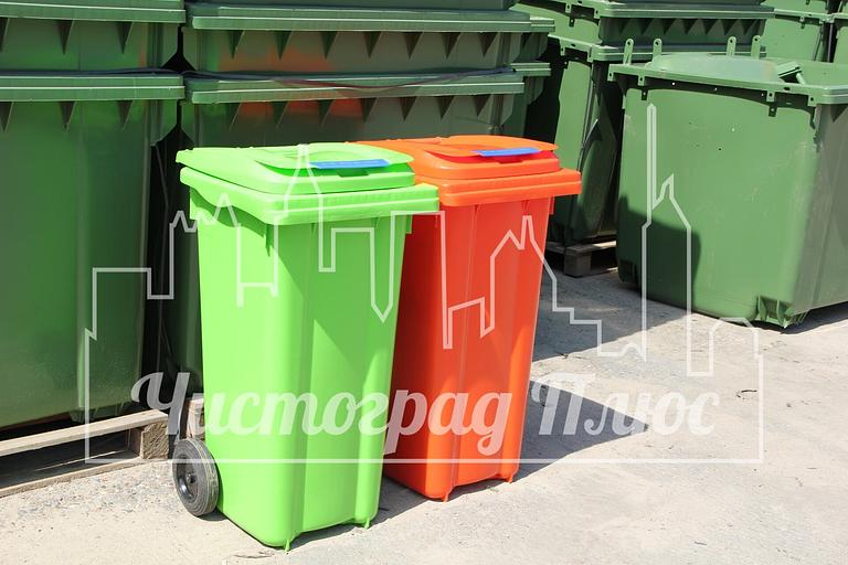 Евроконтейнер Razak 120 л салатовый фото 5