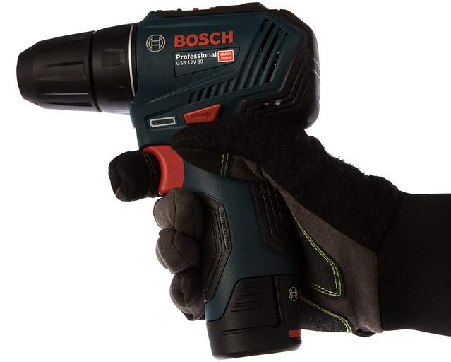 Аккумуляторная бесщёточная дрель-шуруповёрт Bosch GSR 12V-30 ОПТ фото 5