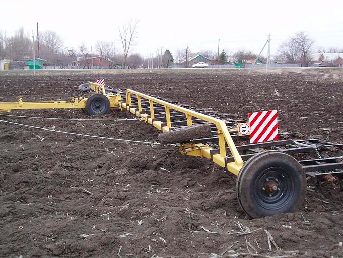 Борона пружинно-зубовая АБ-21-М, тяговой класс 3 т фото 4
