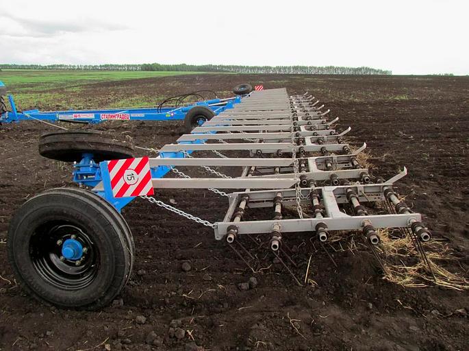 Борона пружинно-зубовая АБ-24-М, тяговой класс 3-4 т фото 2