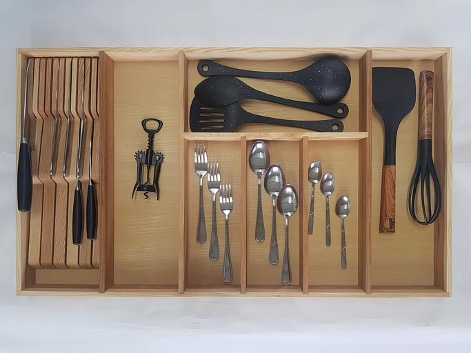 Лоток для столовых приборов SOLID 1-900 ОПТ фото 6