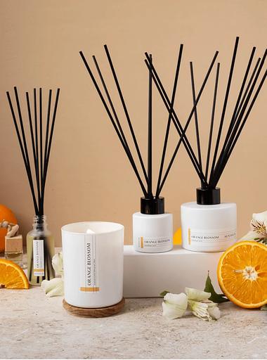 Свеча ароматическая Aesthete home «Orange blossom» 250 мл ОПТ фото 3