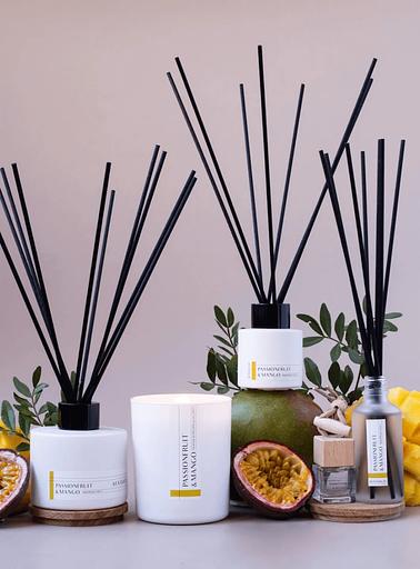 Свеча ароматическая Aesthete home «Passionfruit&Mango» 250 мл ОПТ фото 2