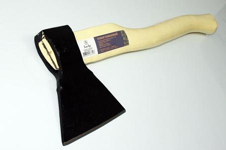 Топор хозяйственный кованый 1,2 кг с клином Б3 без топорища фото 1