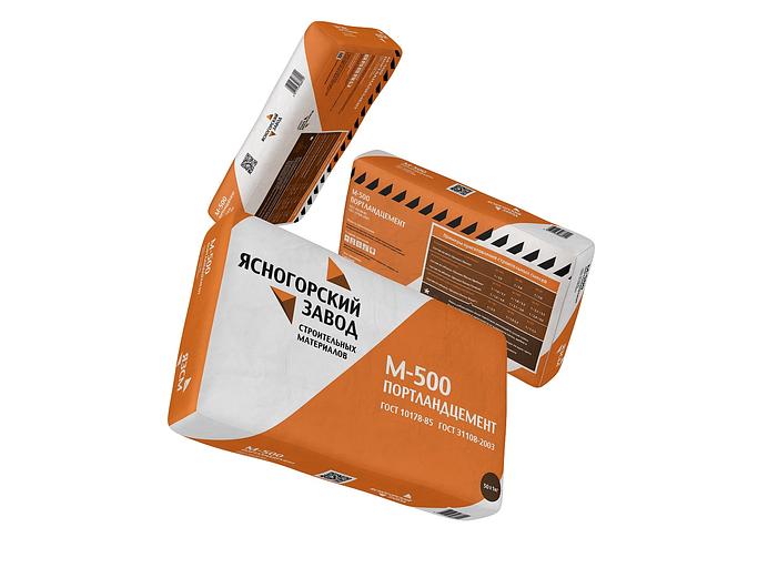 Cement M-500 (GOST 10178-85) CEM I 42.5N (GOST 31108-2016) 1 t фото 1