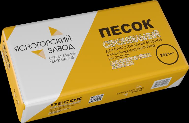 Песок строительный сухой 25 кг фото 1