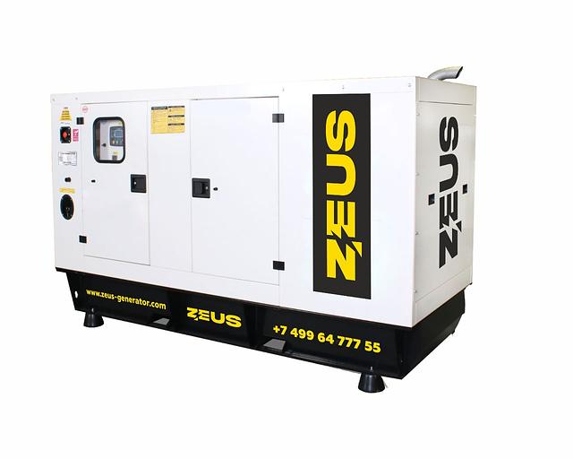 Дизельный генератор ZEUS AD600-T400D в кожухе фото 1