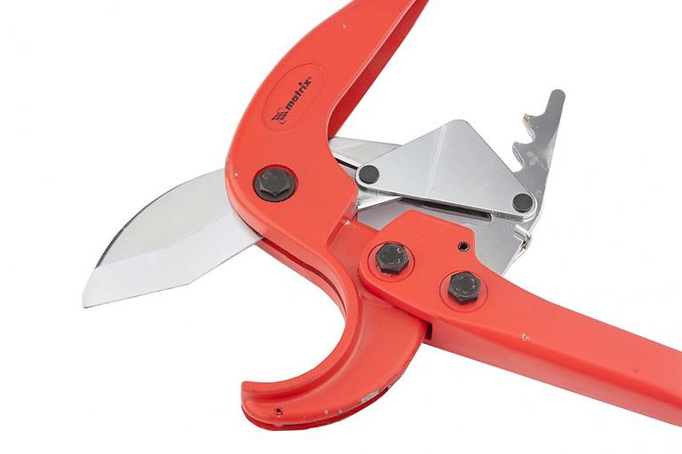 Ножницы для резки изделий из ПВХ, универсальные, D 63 мм, порошковое покрытие рукояток Matrix фото 3