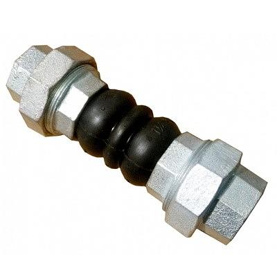 Компенсатор резиновый муфтовый Ду50 Ру16 фото 1