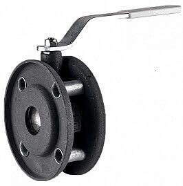 Кран шаровый LD Стриж 050.016.02. Zn Ду50 Ру16 фото 1