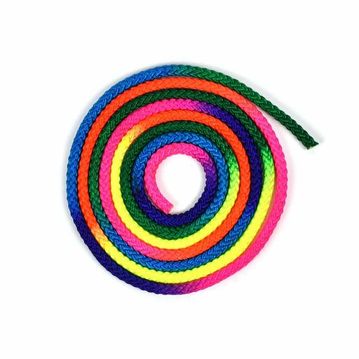 Скакалка художественная радуга опт фото 1