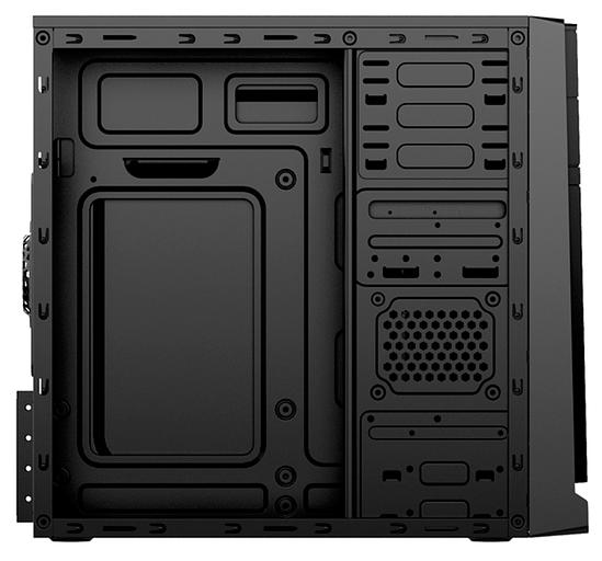 Корпус BaseTech M3303, Без БП, mATX, чёрный, 2xUSB3 (BT-M3303-B) фото 6