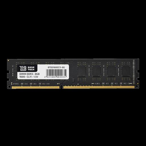 Память BaseTech DDR3 DIMM 8Гб, 1600MHz/CL11, Retail (BTD31600C11-8GN-RTL) фото 1