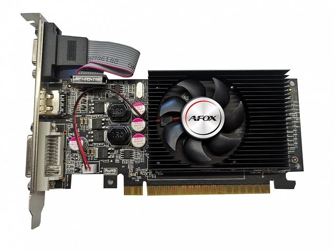 Видеокарта AFOX NVIDIA GeForce GT610, 1Гб GDDR3, 64 бита, LP, Retail (AF610-1024D3L4) фото 2