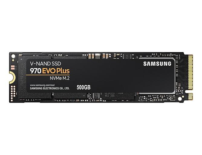 SSD Samsung 970 EVO Plus 500Гб, M.2 2280, NVMe, Retail, TLC, PCIe3.0, DRAM:512Мб, Чтение:3500мб/с, Запись:3200мб/с (MZ-V7S500BW) фото 3